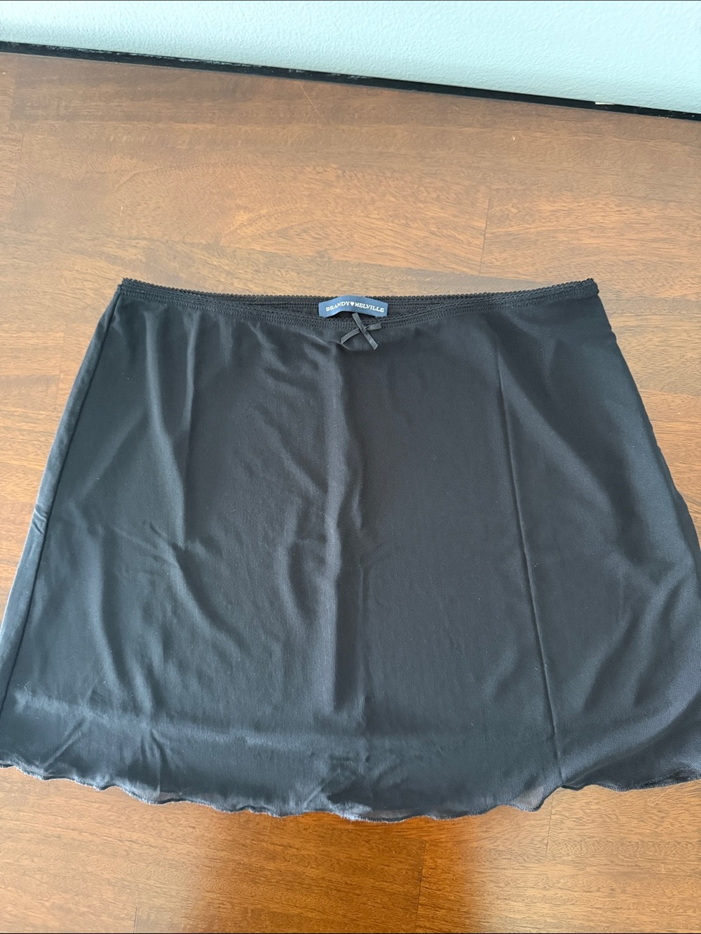 Brandy Melville Black Mini Skirt